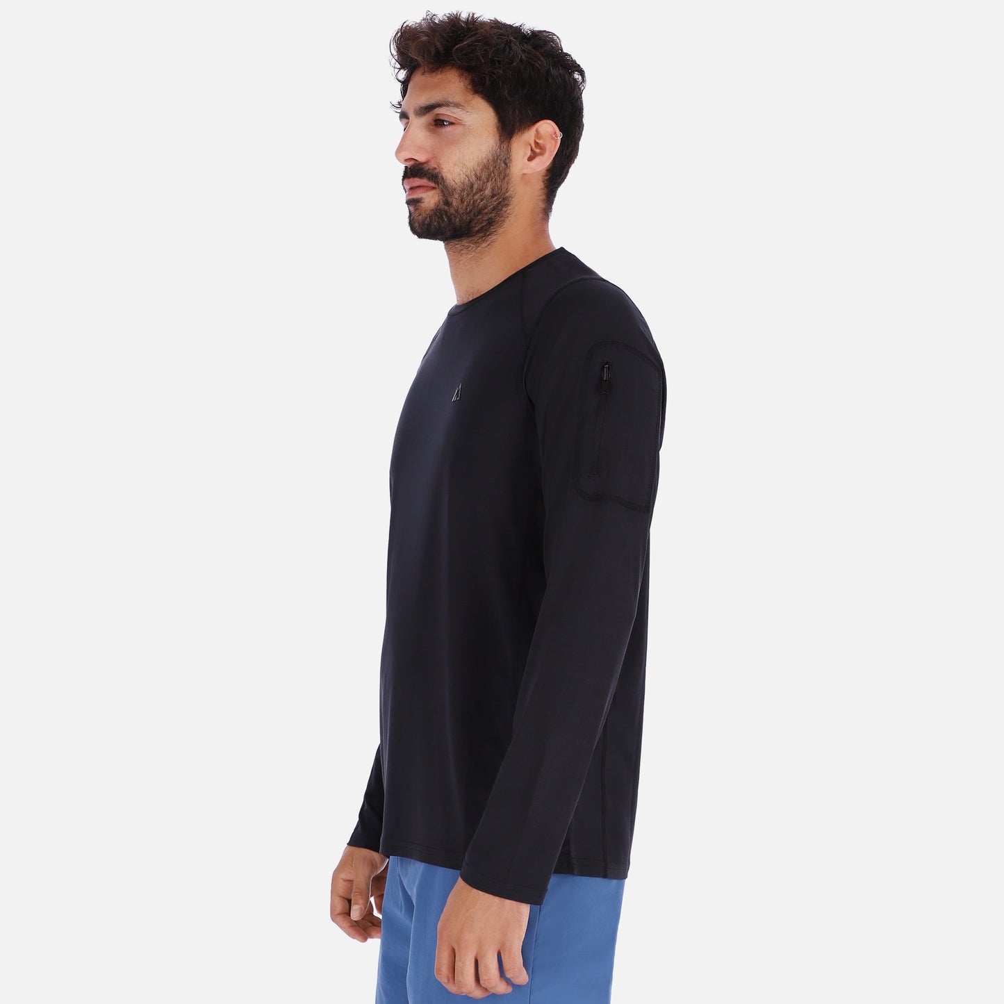 Breathability & Comfort - QuickDry LS Shirt - Black