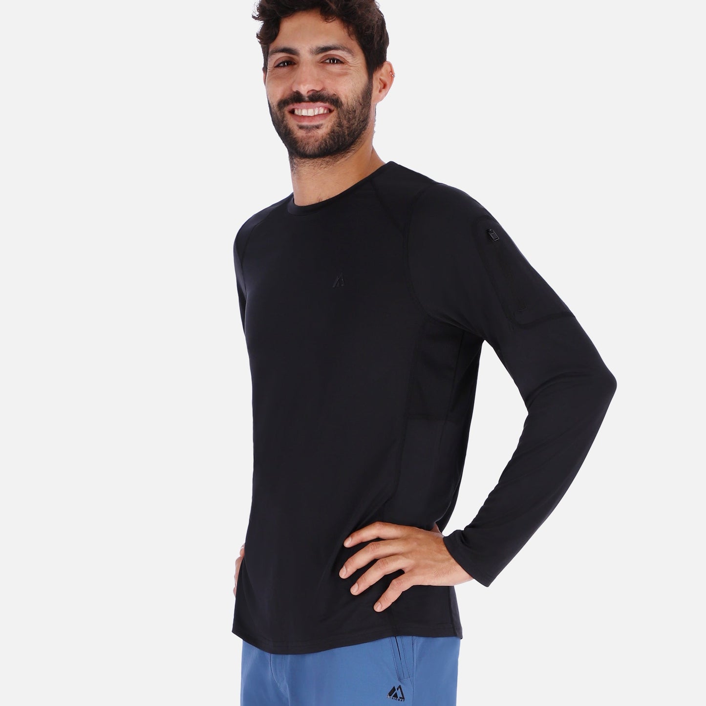 Breathability & Comfort - QuickDry LS Shirt - Black