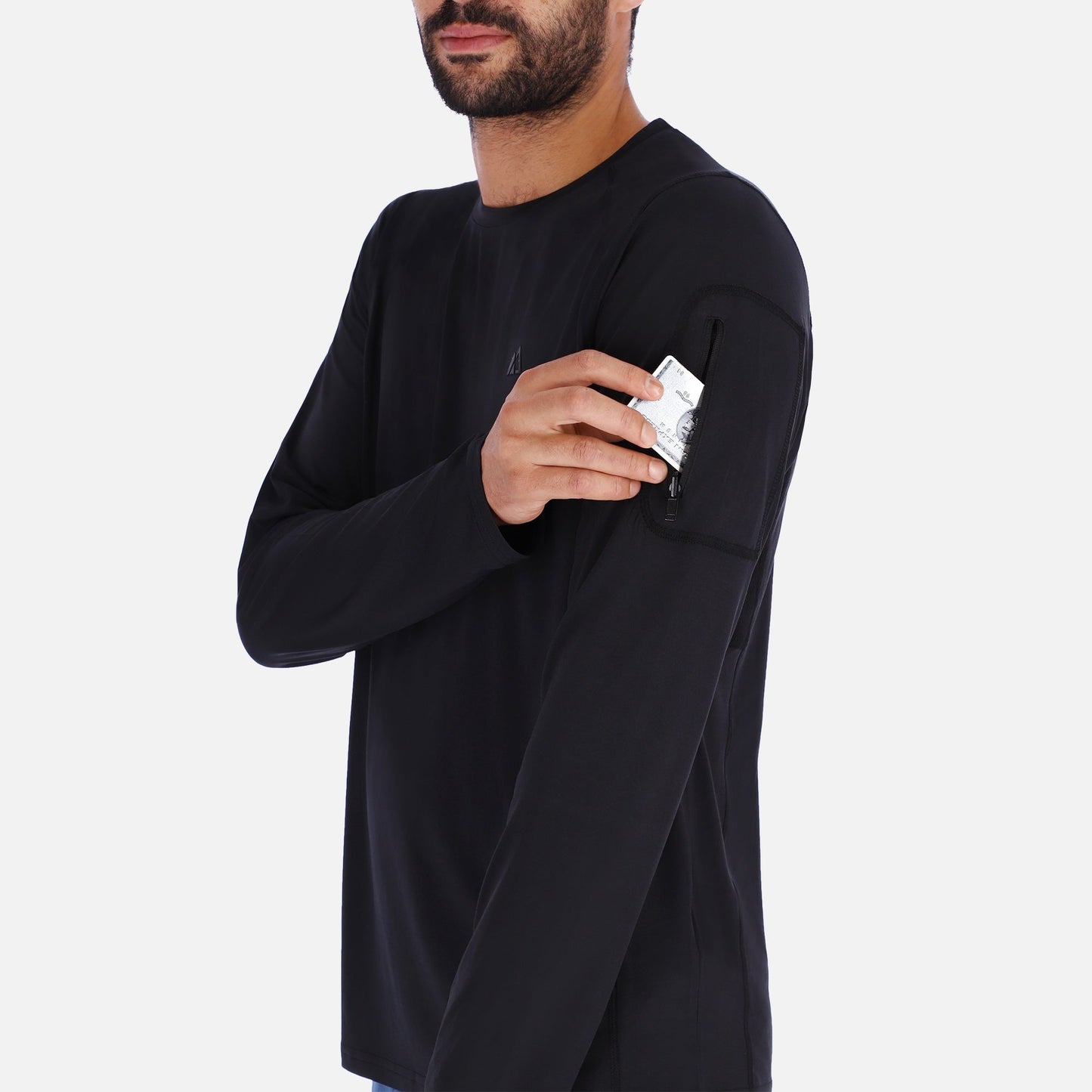 Breathability & Comfort - QuickDry LS Shirt - Black