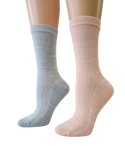 Women's Bamboo Crew Performance Socks with Arch Support - Enhance Your Active Lifestyle