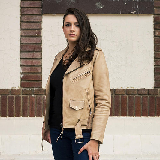 Rockstar Oil Sand - Stylish & Durable Biker Jacket