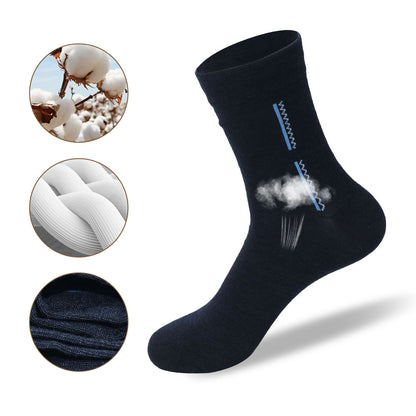 Summer Sports Socks for Men - Black Mid-Tube | Breathability & Comfort - ActiveGear