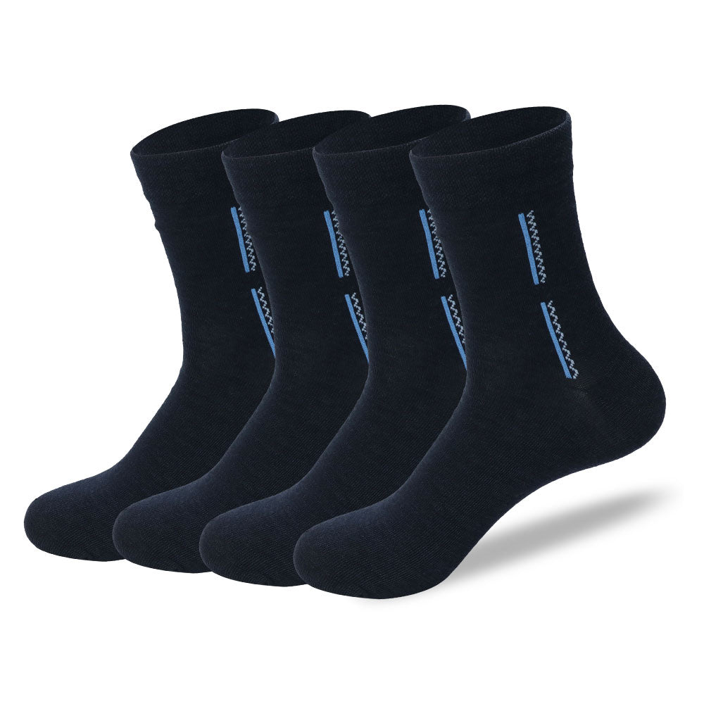 Summer Sports Socks for Men - Black Mid-Tube | Breathability & Comfort - ActiveGear