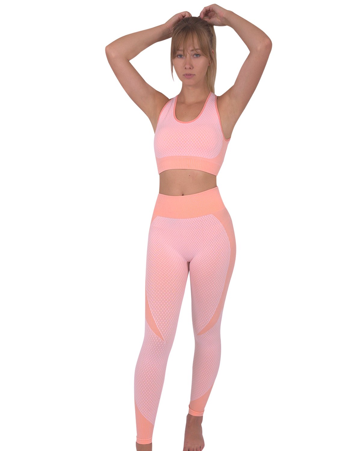 Seamless Sports Bra - Pink | High-Quality Activewear