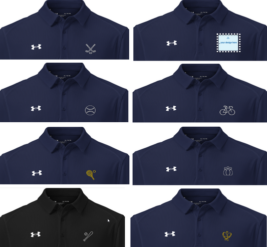 Under Armour Men's Polo Shirt - Lightweight for Golf & Office