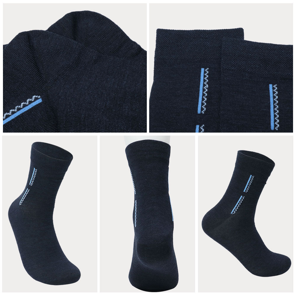 Summer Sports Socks for Men - Black Mid-Tube | Breathability & Comfort - ActiveGear