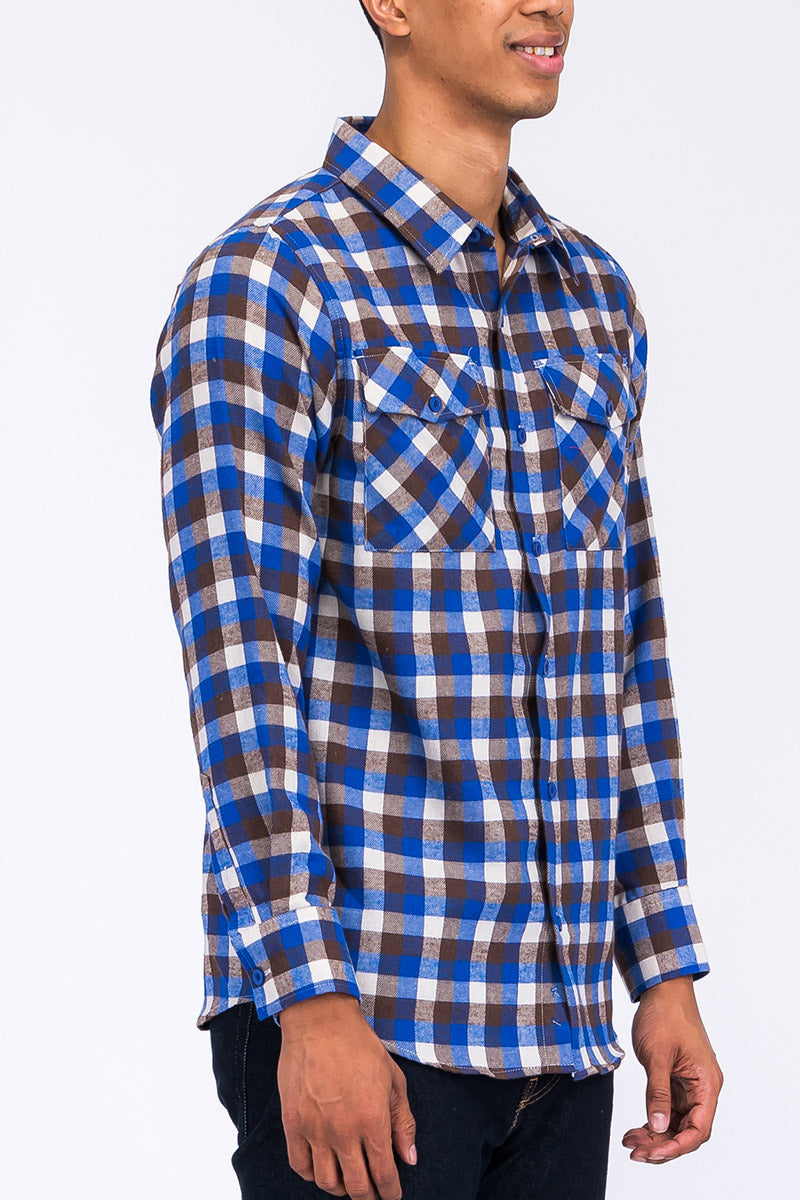 Plaid Sleeve FLANNEL - Stylish & Comfortable | Your Brand Name