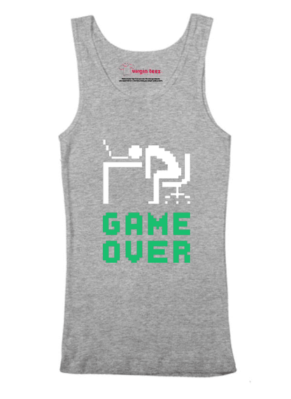 Game Over Tank Top - Stylish & Comfortable | Sidekick Apparel
