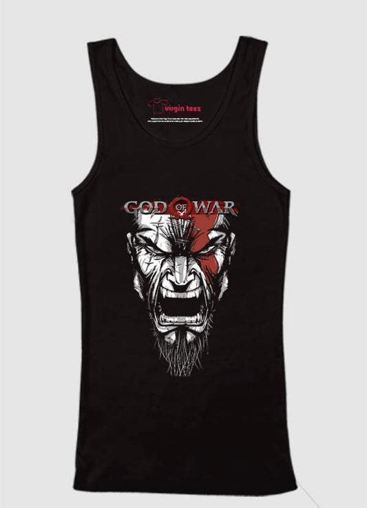 God Of War Tank Top - 100% Cotton | Custom Designed - TeesEmporium