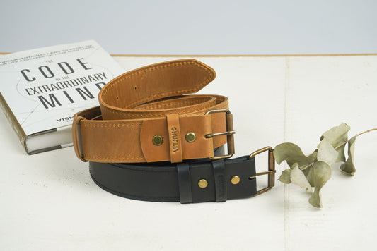 Personalized Leather Belts for Men & Women - Custom Buckles